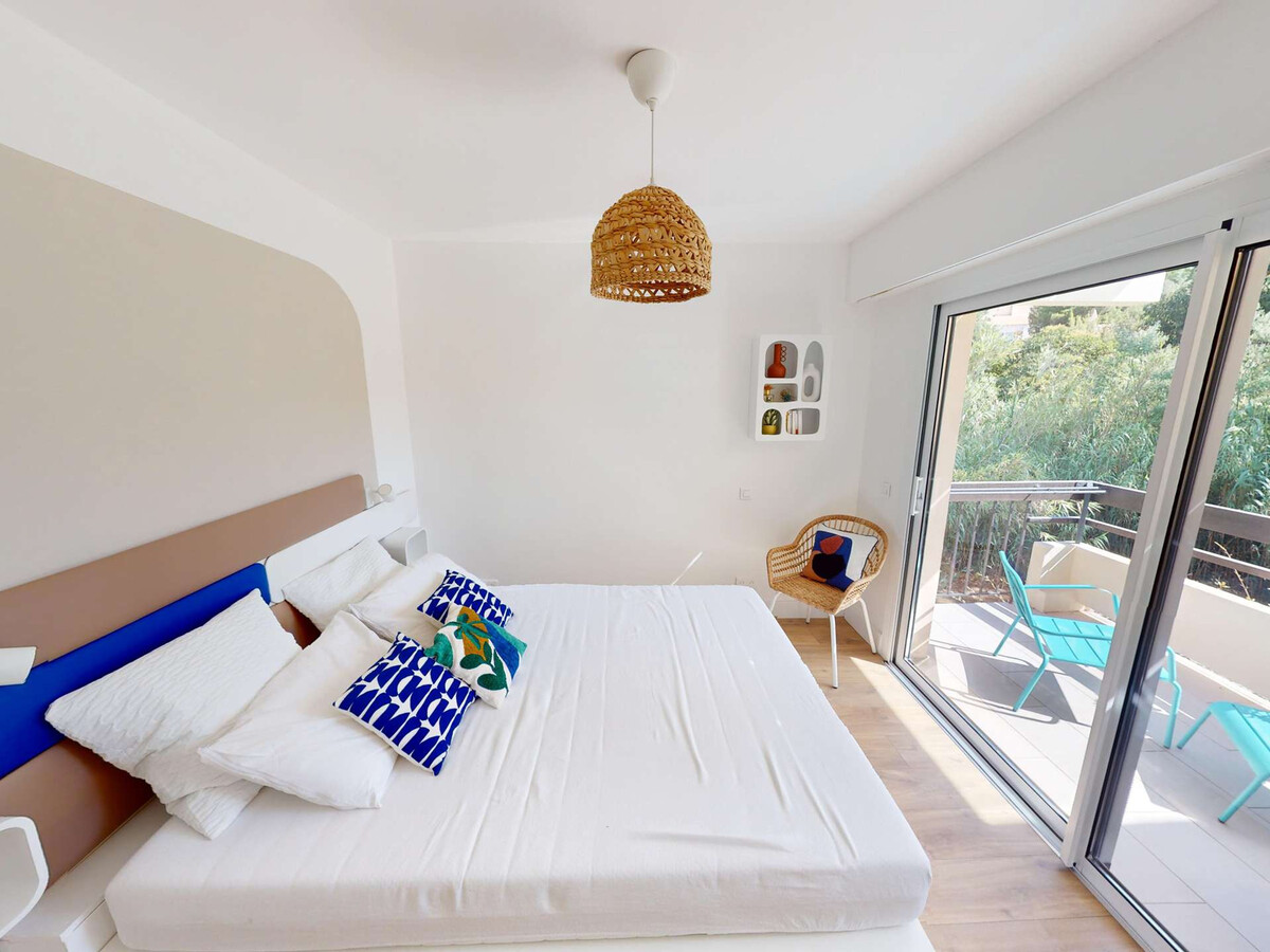 Appartement 2 pièces climatisé, accès direct plage au Lavandou - Photo 16