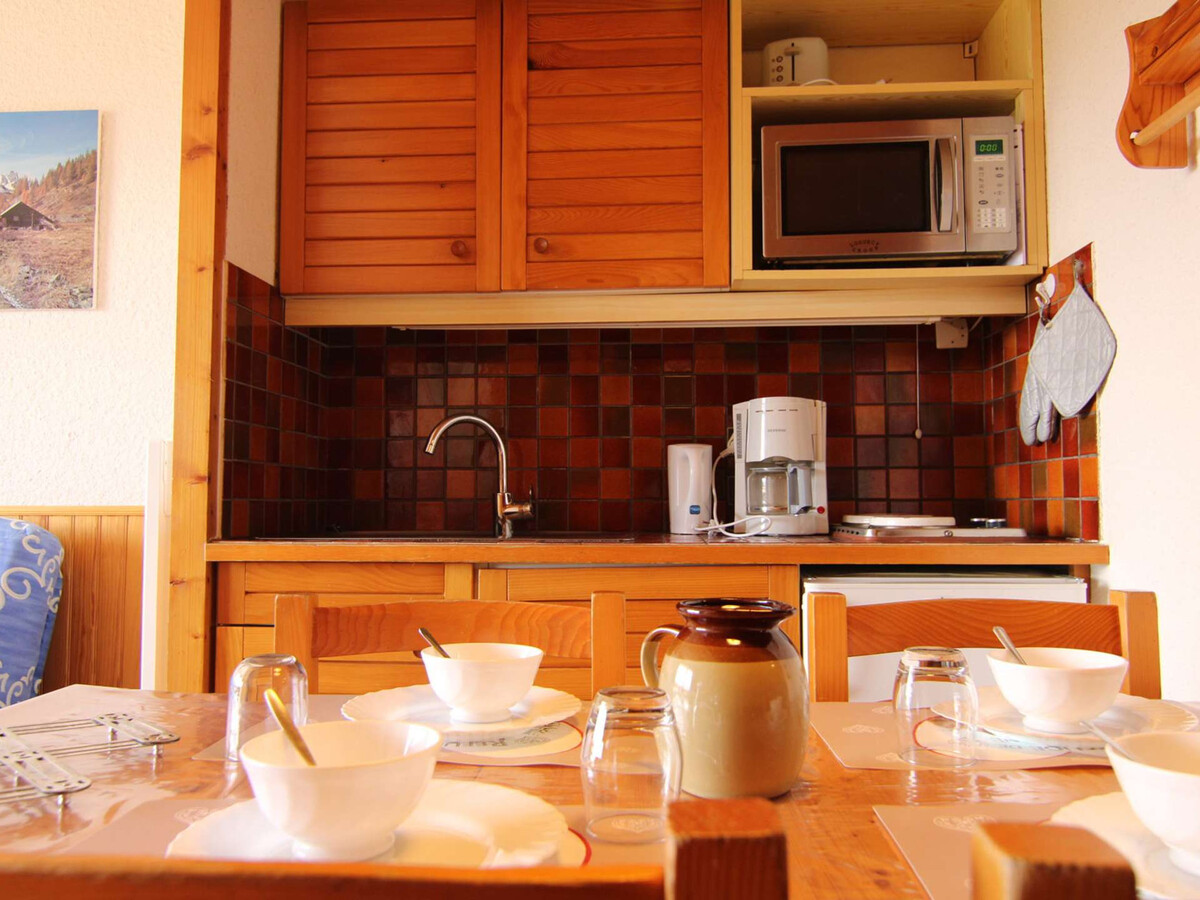 Studio cabine 4 pers. aux Saisies, balcon sud - Photo 2