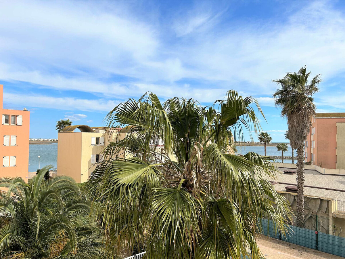 Appartement 2 pièces Gruissan, terrasse vue mer et piscine - Photo 4