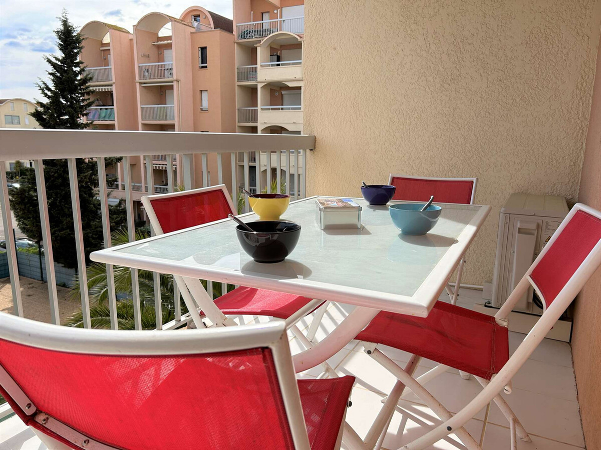 Appartement 2 pièces Gruissan, terrasse vue mer et piscine - Photo 5