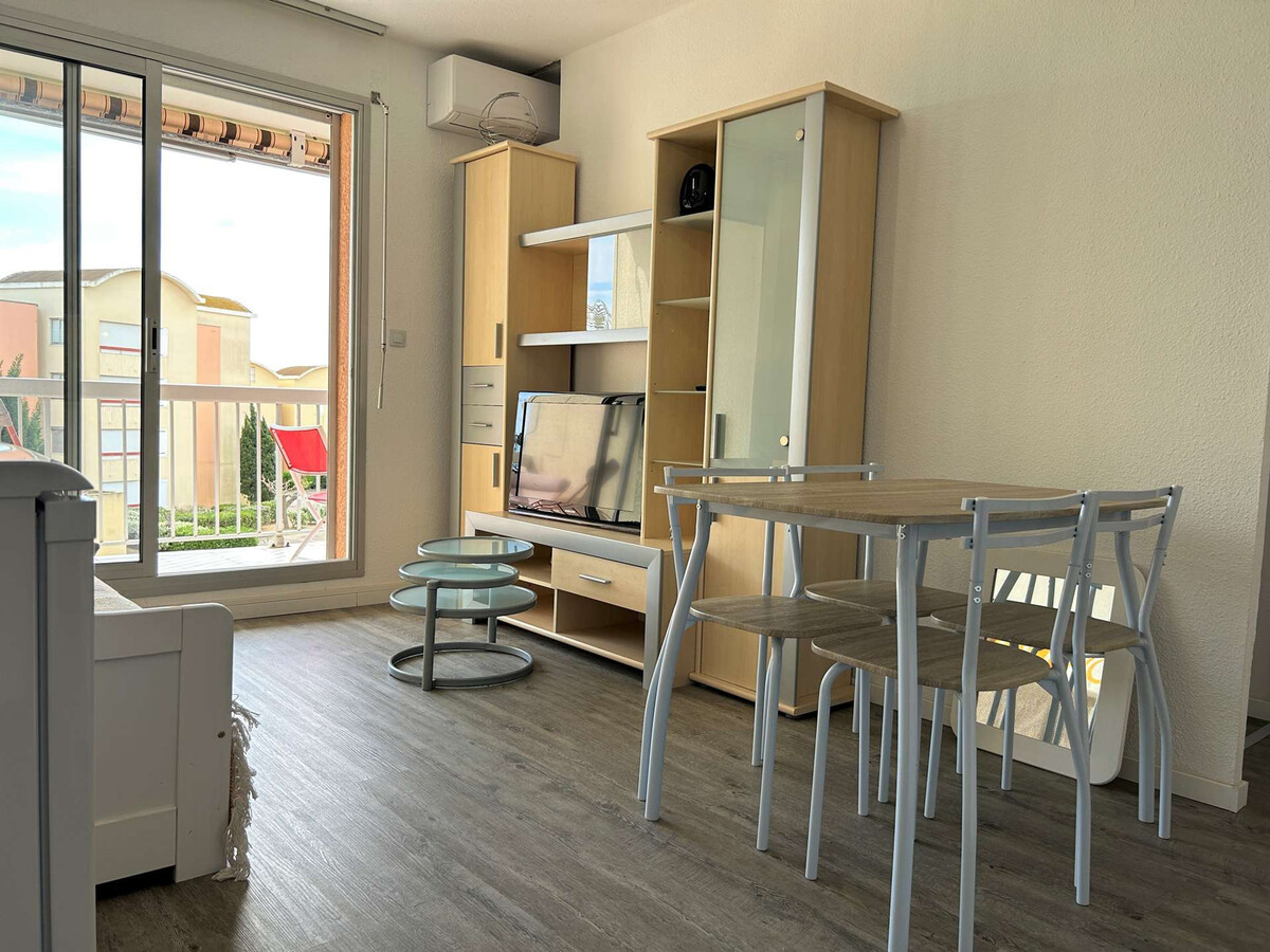 Appartement 2 pièces Gruissan, terrasse vue mer et piscine - Photo 9