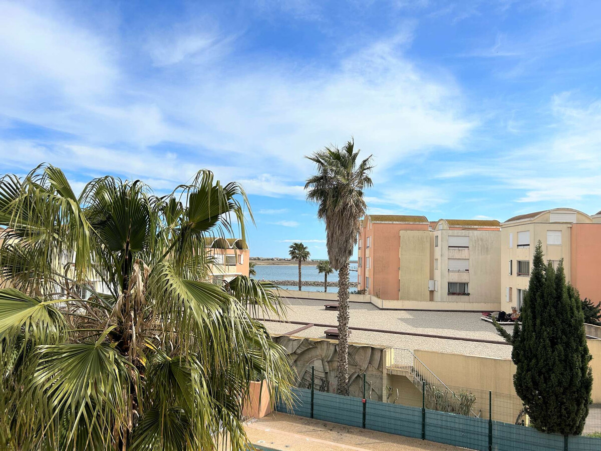 Appartement 2 pièces Gruissan, terrasse vue mer et piscine - Photo 14