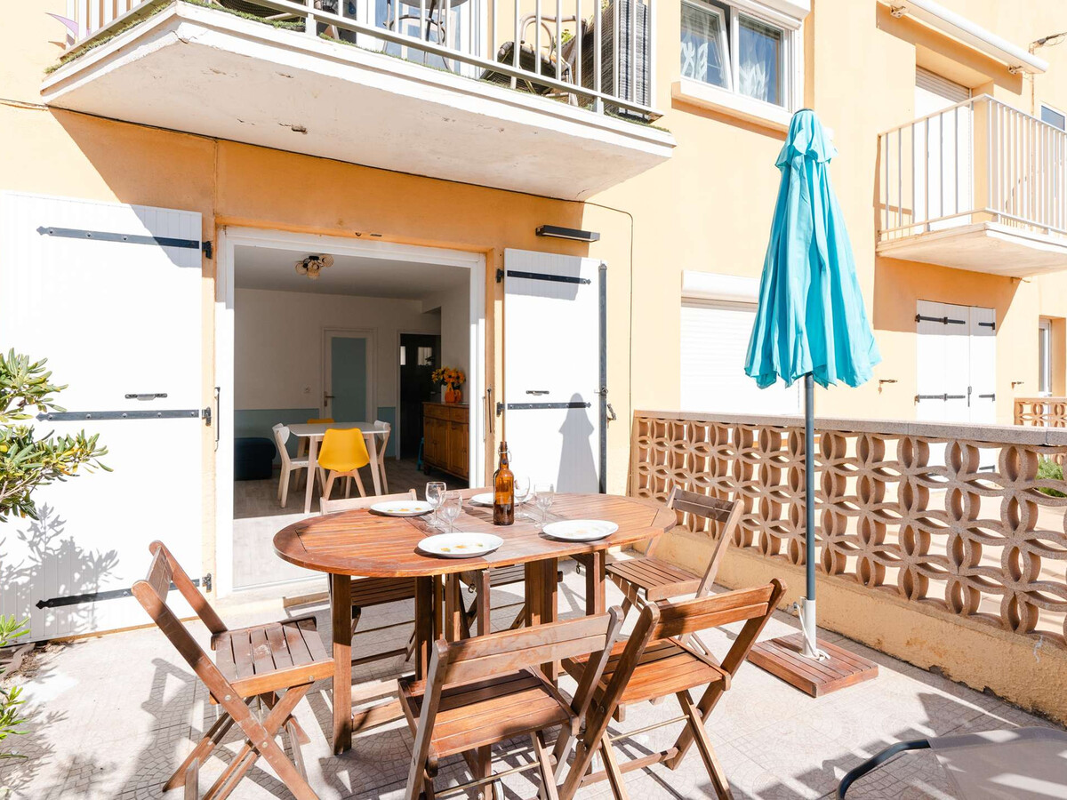 T2 climatisé rez-de-chaussée, terrasse sud, 200m plage - Photo 12