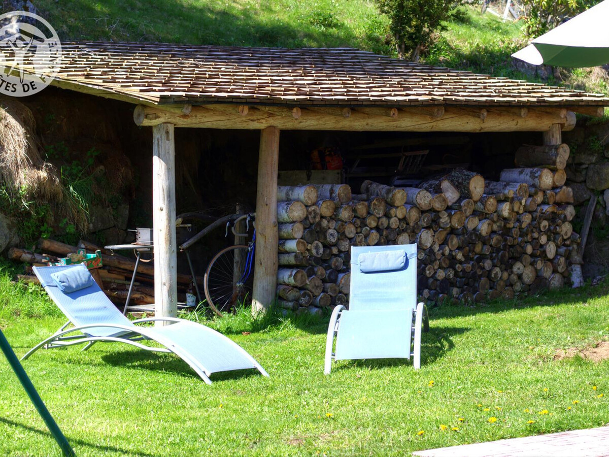 Gîte Chorand en forêt du Pilat : 6 pers., cheminée, terrasse - Photo 22