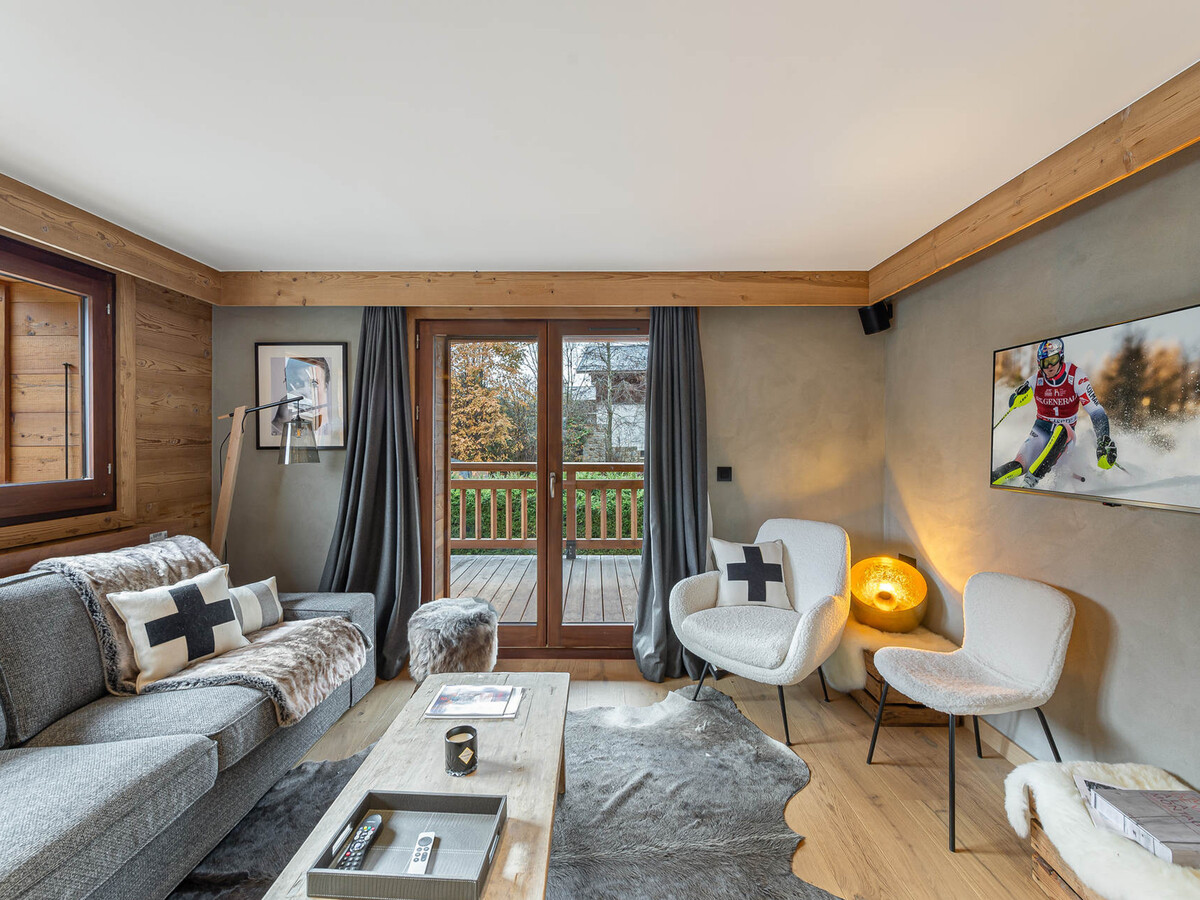 Duplex lumineux Megève, pied du Jaillet, 2 chambres - Photo 1