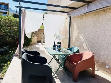 Appartement 2 chambres climatisé, 2 terrasses à Lumio : photo 16