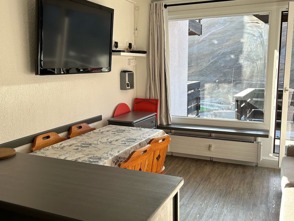 Studio 24m² 4 pers, balcon sud, 10e étage à Tignes - Photo 9