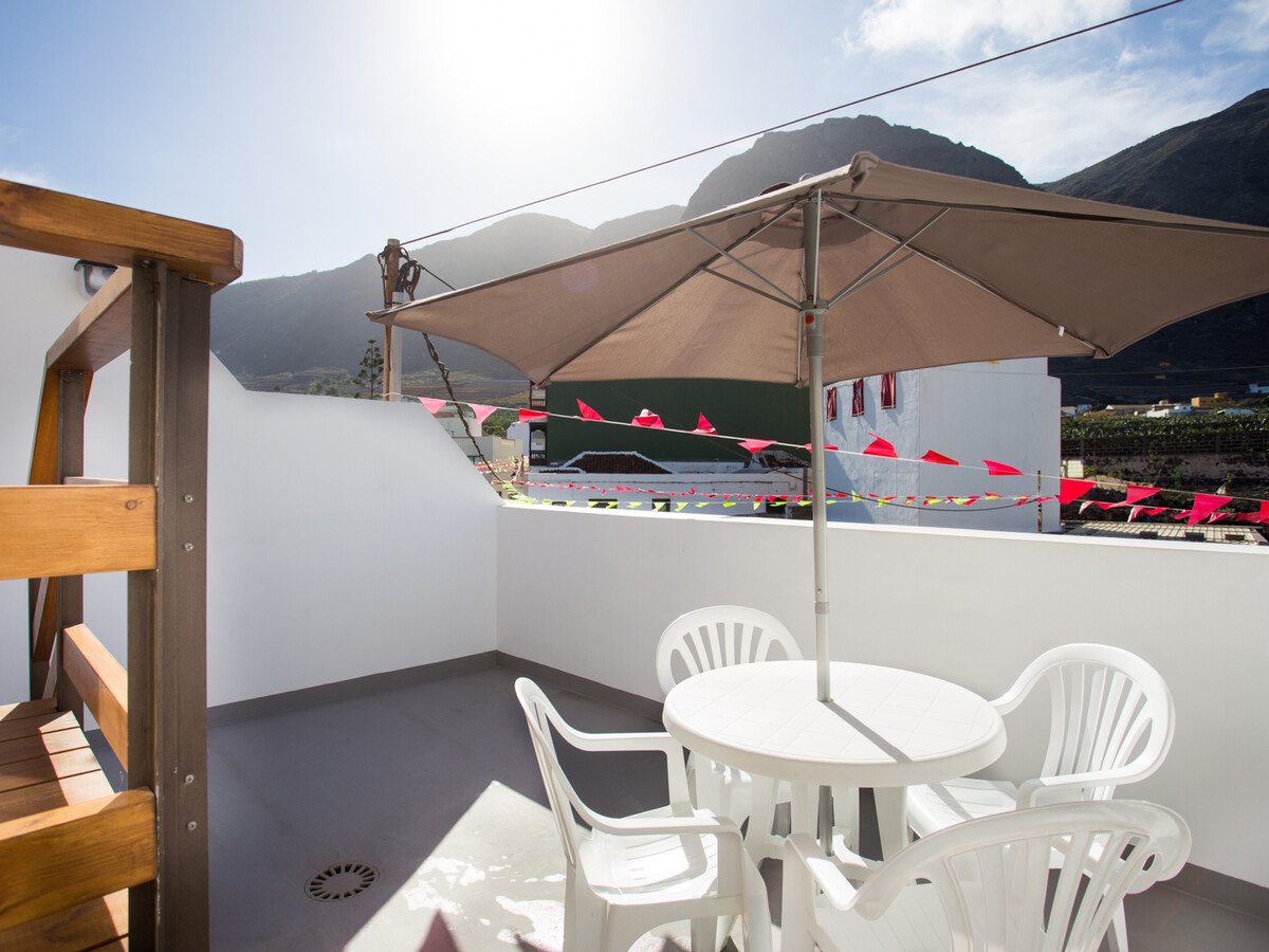 Studio La Esquina de Alberto - Terrasse vue falaise à Caleta - Photo 11