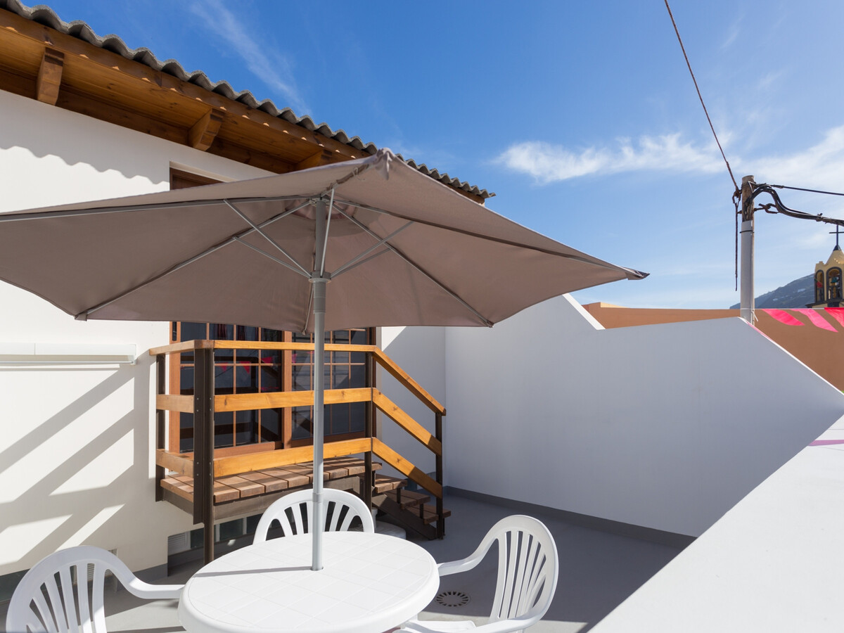 Studio La Esquina de Alberto - Terrasse vue falaise à Caleta - Photo 12
