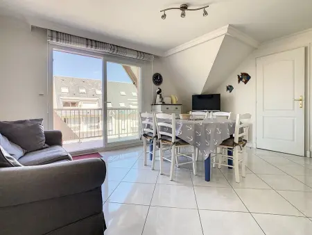 Location appartement à Cucq Stella Plage, Charmant T3 pour 5 pers avec balcon à Stella Plage, proche plage, parking privé