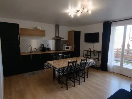 Appartement rénové avec terrasse plein sud-ouest à Montgenèvre : photo 7