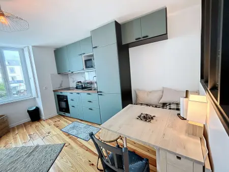 Appartement rénové 2 pièces, 300m gare Granville : photo 5