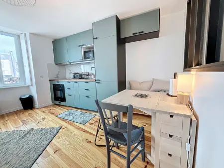 Appartement rénové 2 pièces, 300m gare Granville : photo 8