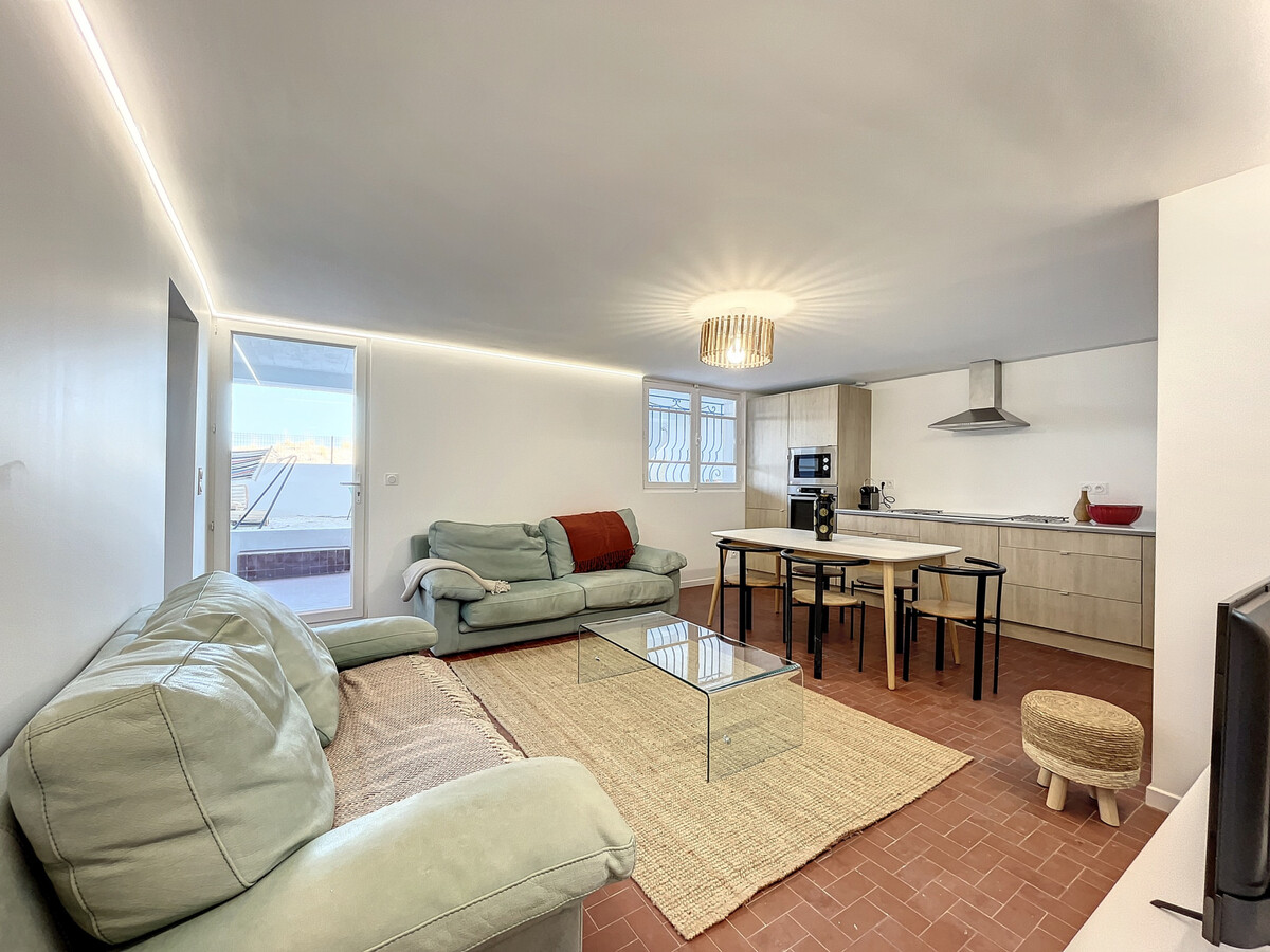 Appartement rénové sur plage à Carnon, 2 chambres, terrasse - Photo 7