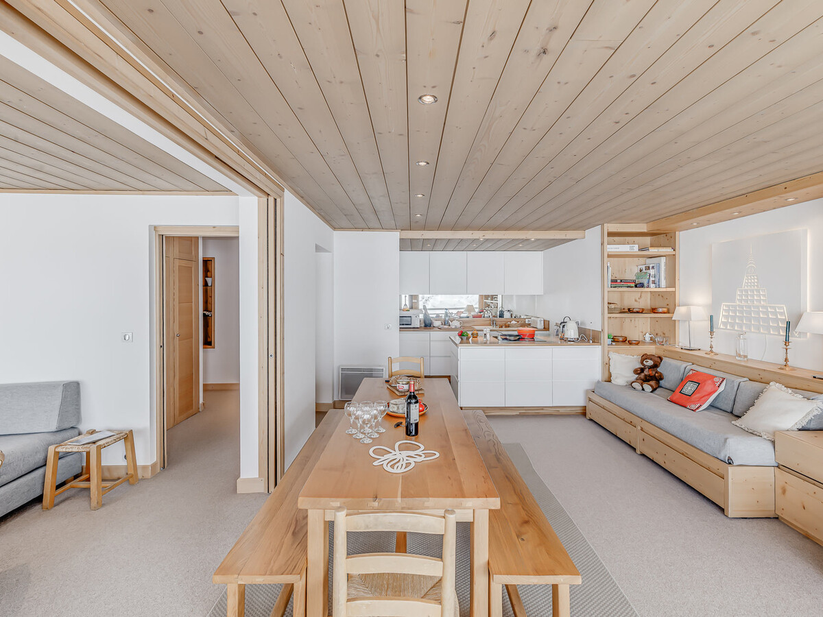 Apt 8 pers. Ducs de Savoie, balcon sud, vue lac - Photo 5