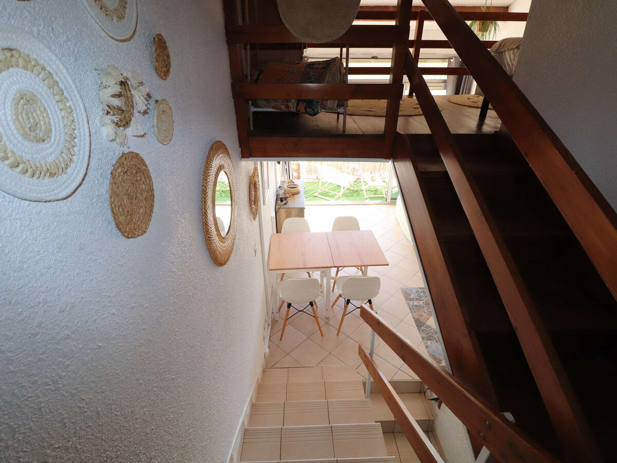 Duplex 2P + mezzanine climatisé, parking, terrasse - Photo 6