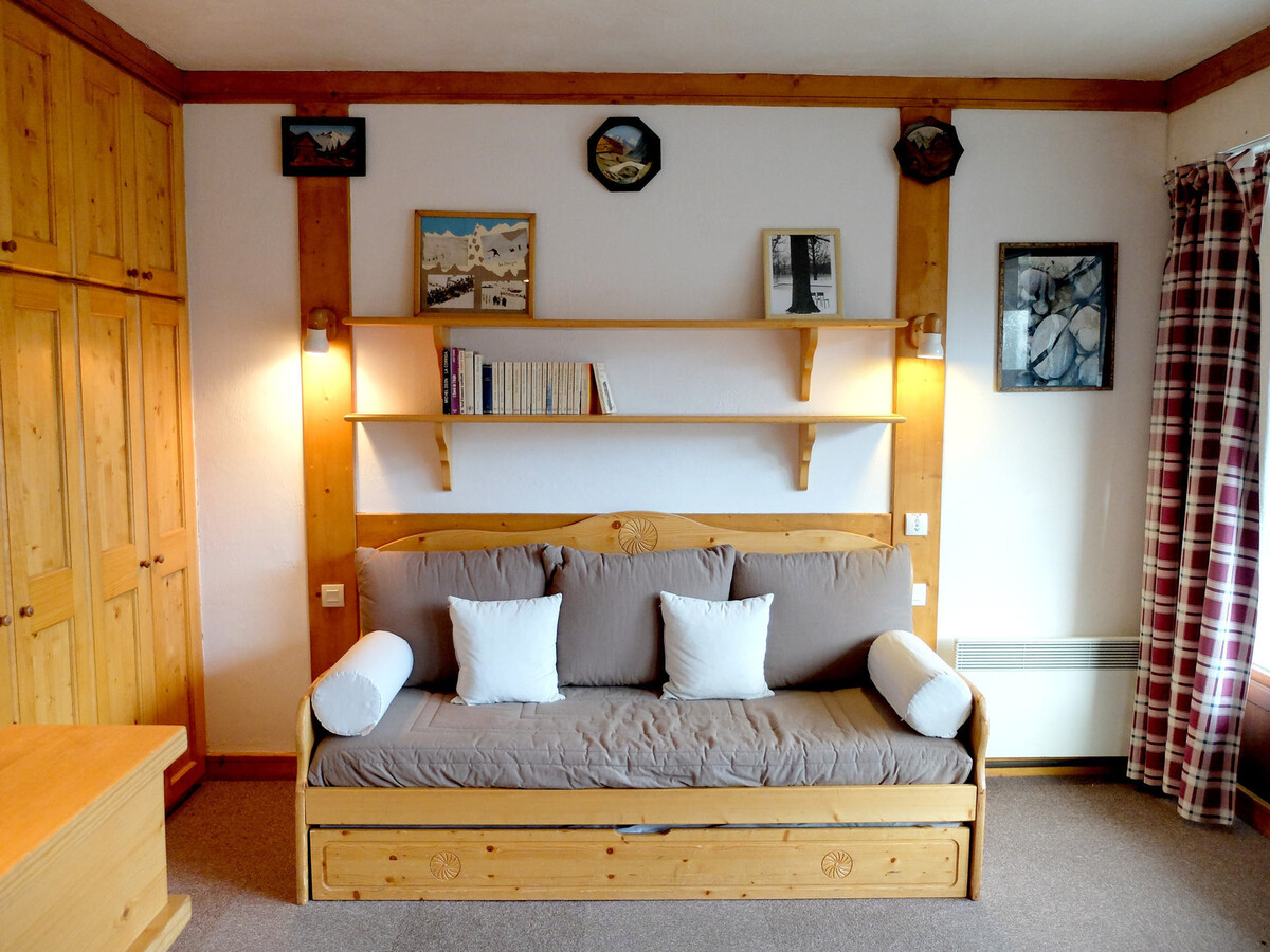 Studio 28m² ski aux pieds, balcon sud, 4 personnes - Photo 1