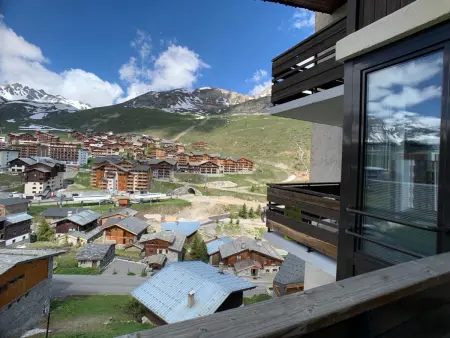 Studio 24m² 4 personnes à Tignes, balcon vue montagne : photo 5