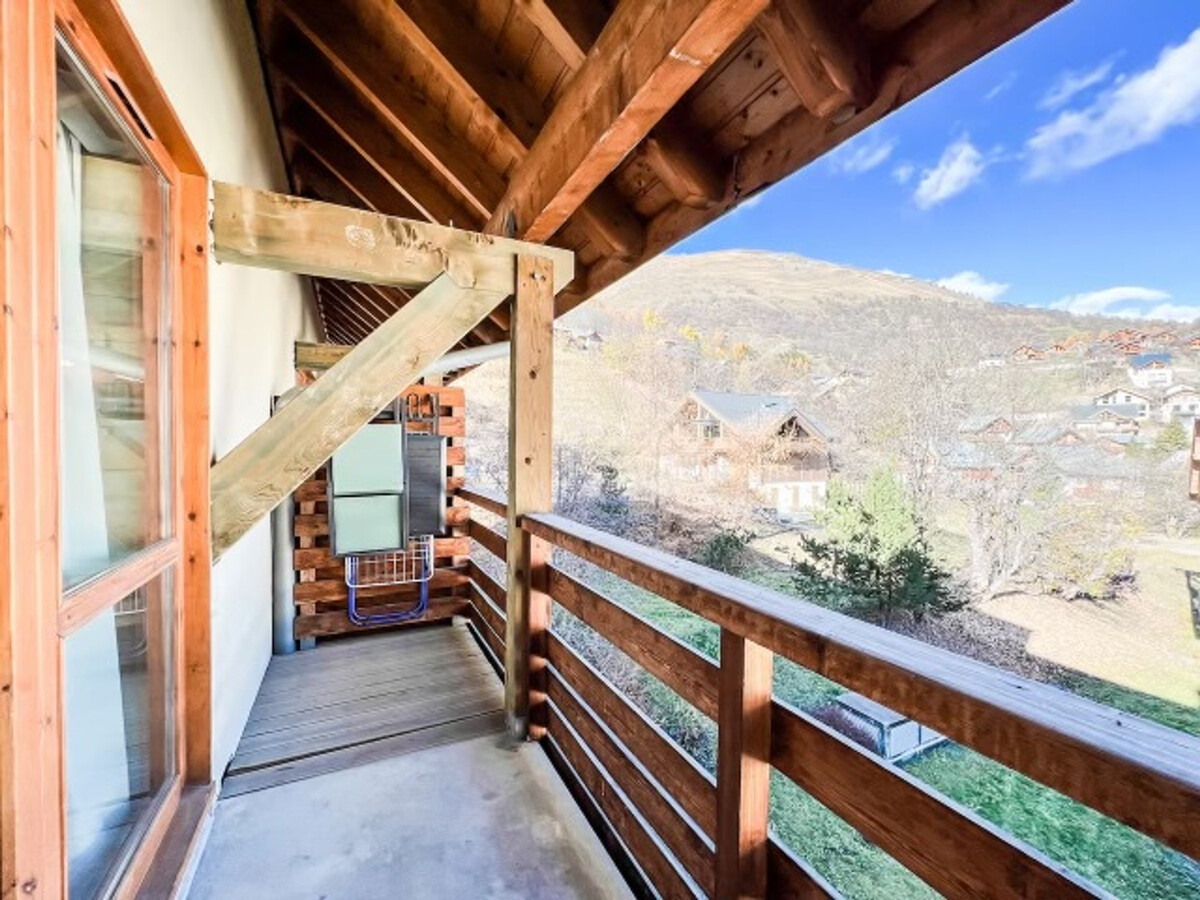 Studio mezzanine 4 pers à Valloire, piscine et balcon - Photo 6