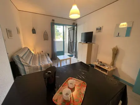 Location appartement à Saint Hilaire de Riez, Appartement cosy 2 pièces à 200m de la plage, Saint-Hilaire-de-Riez - 4 couchages, parking, TV, WiFi
