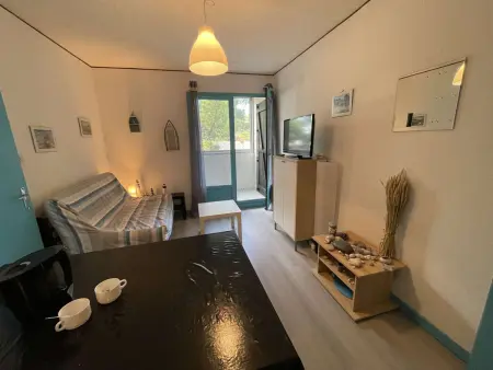 Appartement cosy 2 pièces à 200m de la plage, Saint-Hilaire-de-Riez - 4 couchages, parking, TV, WiFi - Photo 10