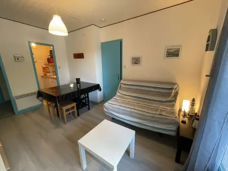 Appartement cosy 2 pièces à 200m de la plage, Saint-Hilaire-de-Riez - 4 couchages, parking, TV, WiFi - Photo 11