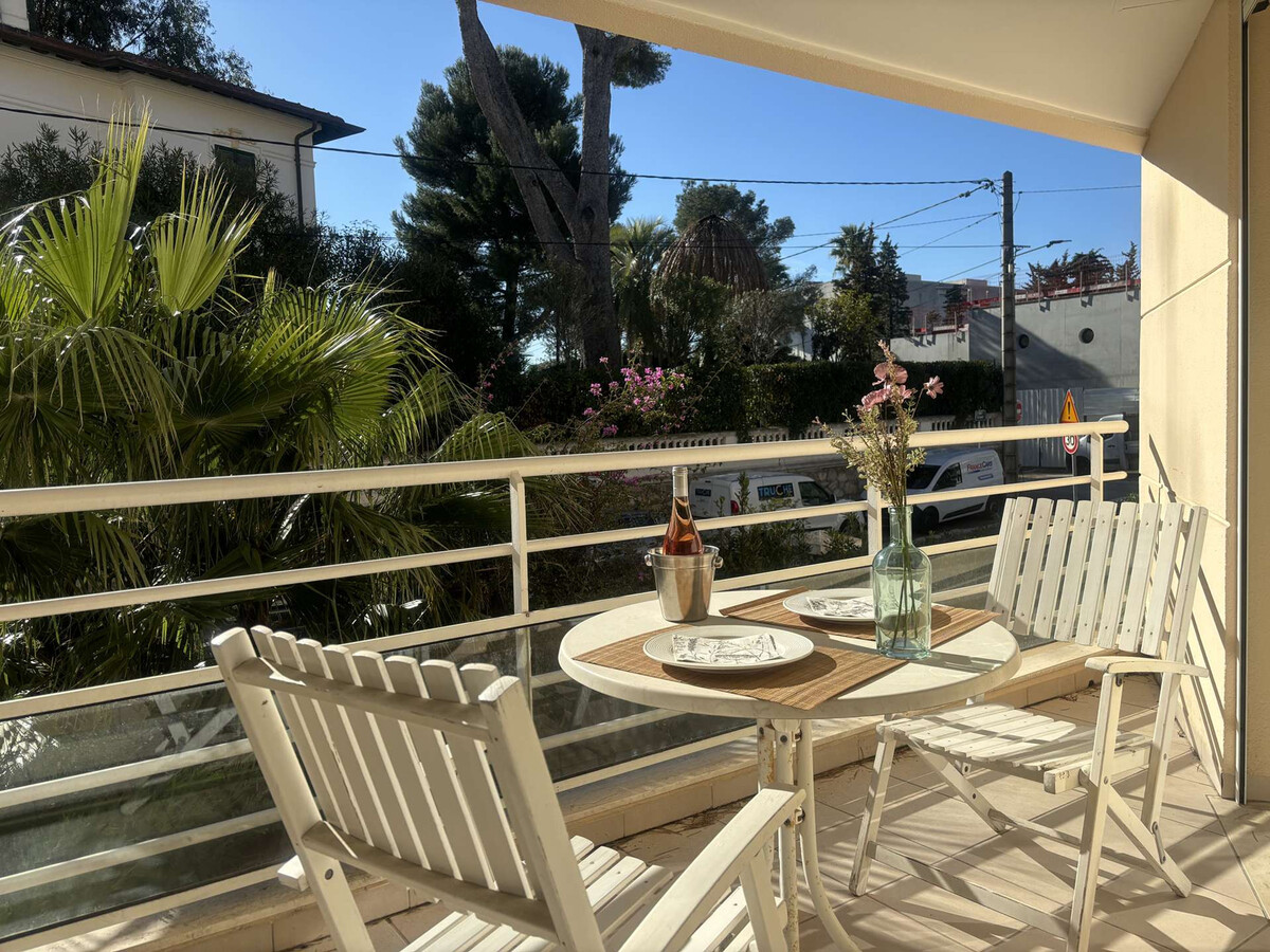 Appartement 4 pers. Juan-les-Pins : 4 min plage, parking - Photo 13