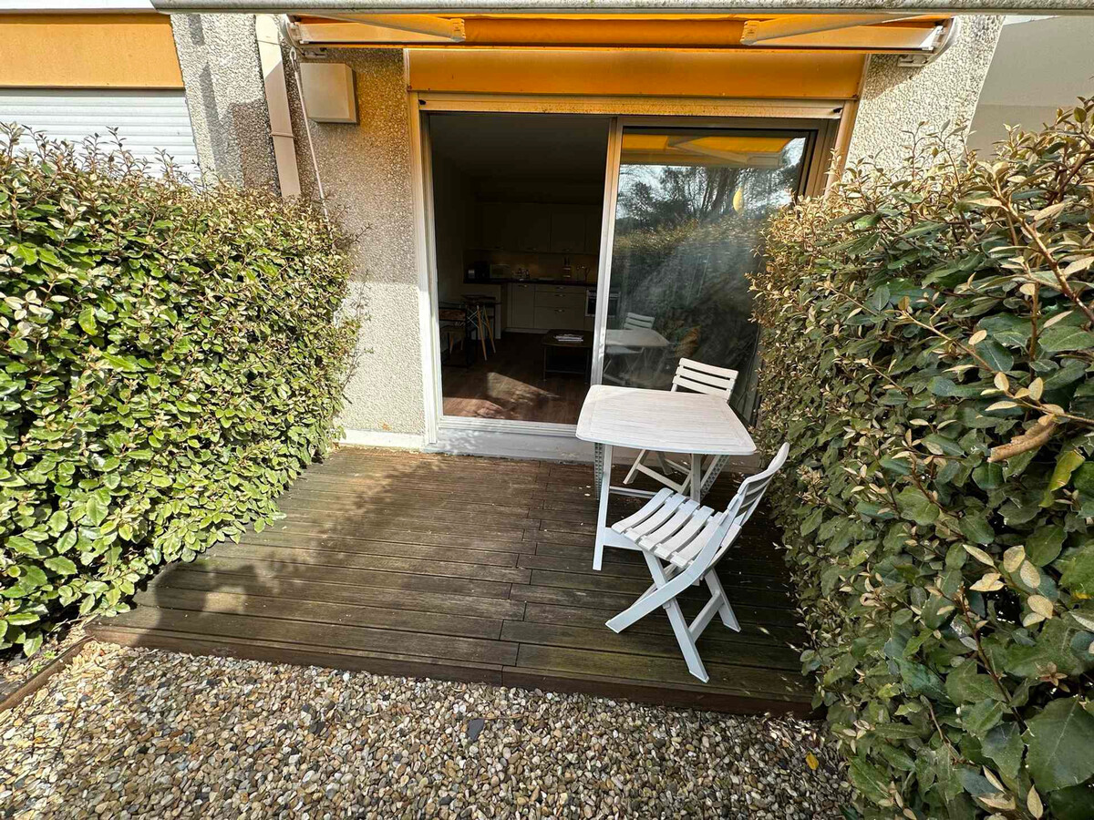 Studio 2 pers. 150m plage Nauzan, jardin privé - Photo 1