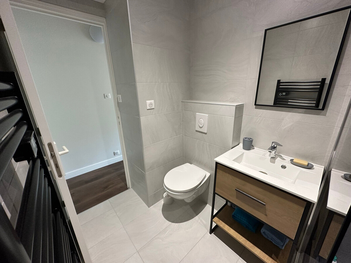 Studio 2 pers. 150m plage Nauzan, jardin privé - Photo 7