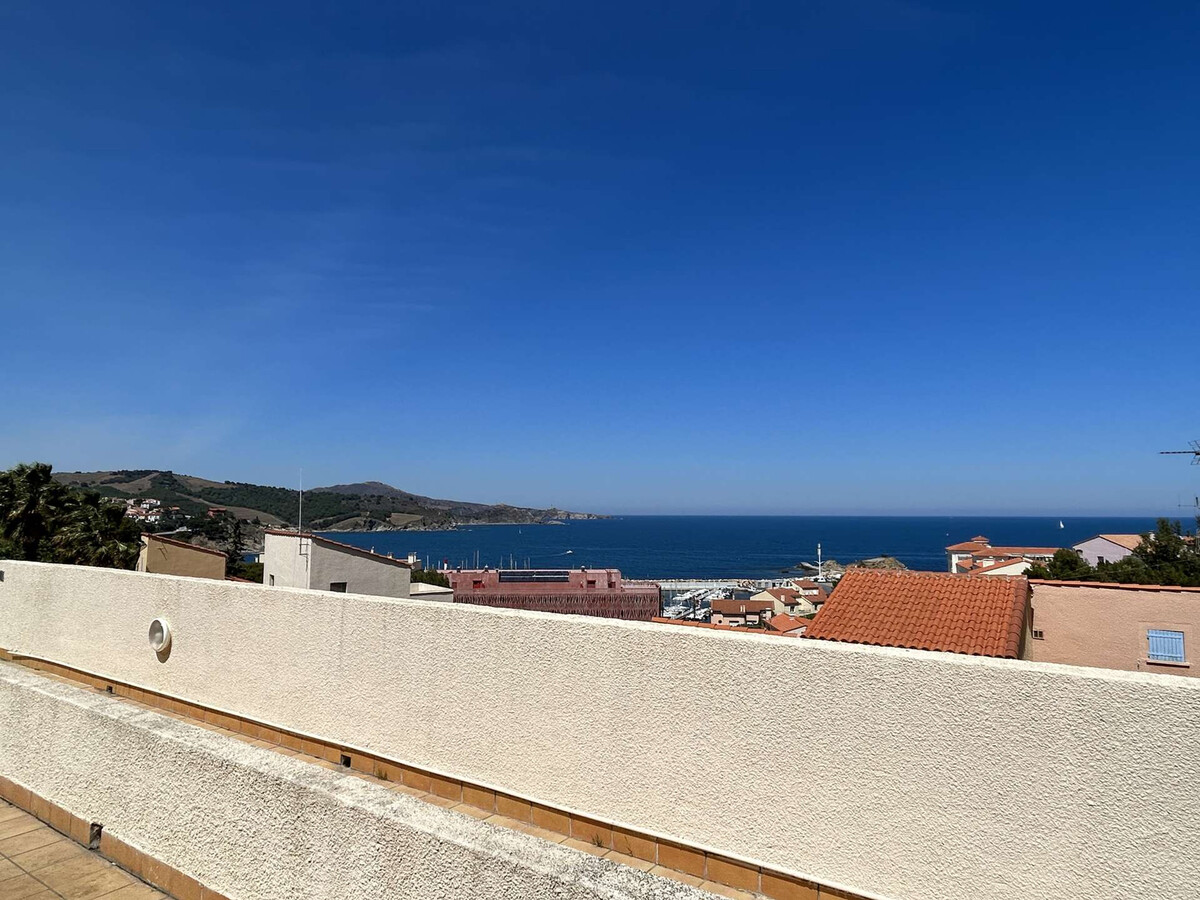 Studio avec terrasse vue mer, 200 m du port de Banyuls - Photo 2