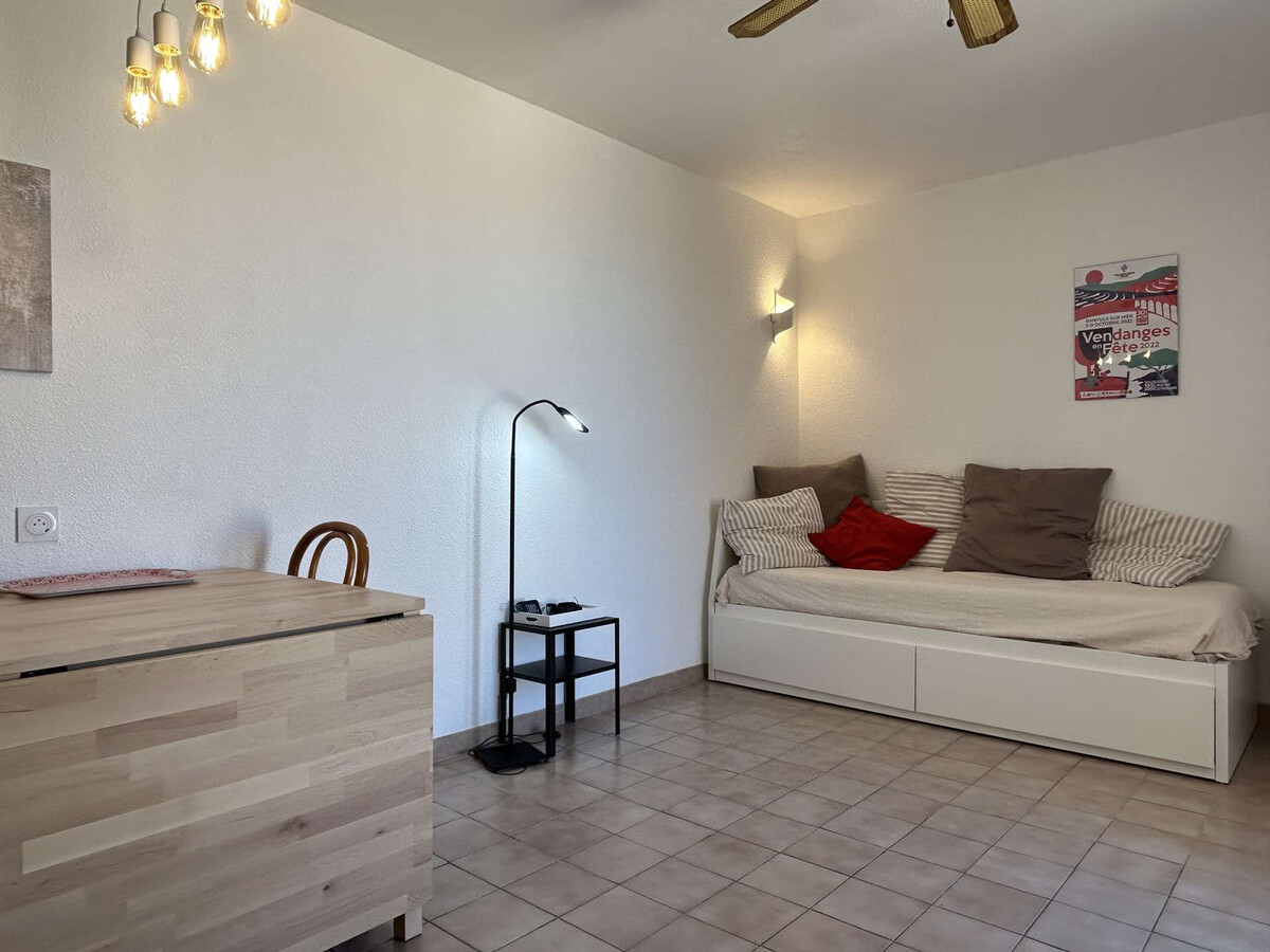 Studio avec terrasse vue mer, 200 m du port de Banyuls - Photo 3