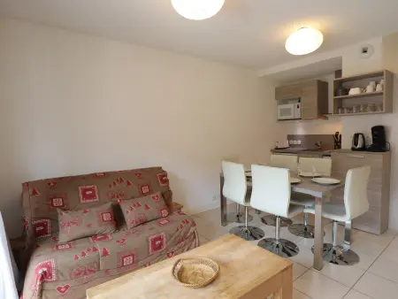 Location appartement à Les Gets, Appartement Centre Les Gets - Balcon, 6 Couchages, Proche Remontées, Animaux Acceptés