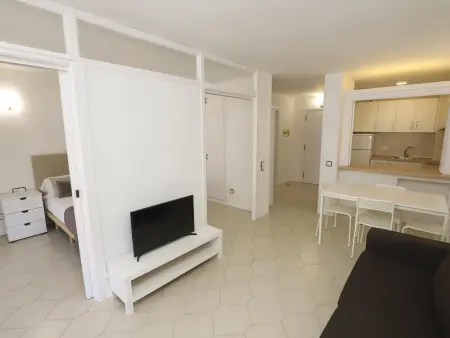 Appartement avec terrasse face à la plage à Salou, climatisé : photo 6