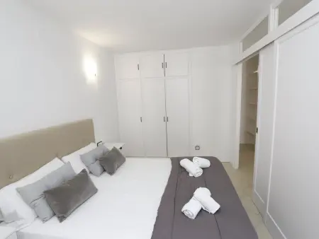 Appartement avec terrasse face à la plage à Salou, climatisé : photo 14