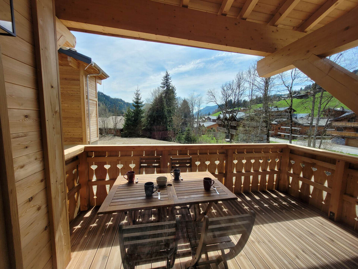 Appartement 4 pers Les Gets, balcon Sud-Ouest + parking - Photo 1