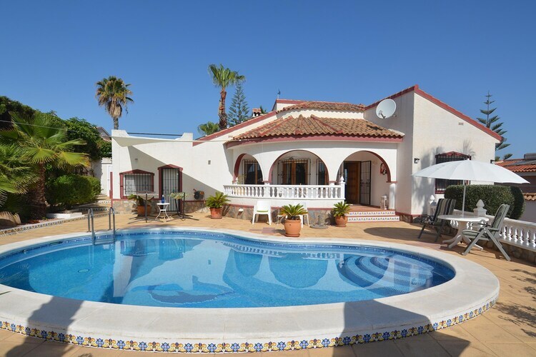 Villa Boya à Rojales : piscine privée et terrasse vue vallée - Photo 1