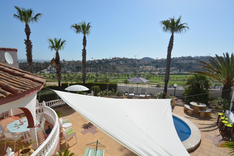 Villa Boya à Rojales : piscine privée et terrasse vue vallée - Photo 23