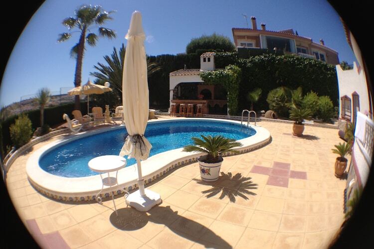 Villa Boya à Rojales : piscine privée et terrasse vue vallée - Photo 31