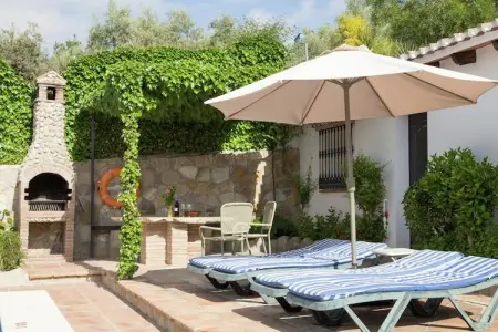 Casa Los Lirios, villa andalouse avec piscine à Málaga : photo 22