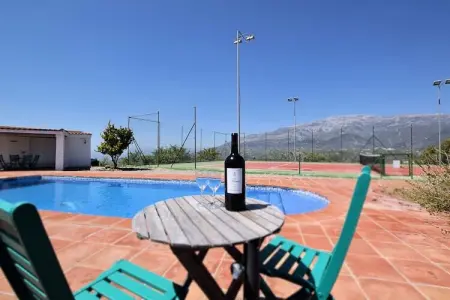 Villa Bandoleros, 5 chambres avec piscine et court de tennis : photo 25