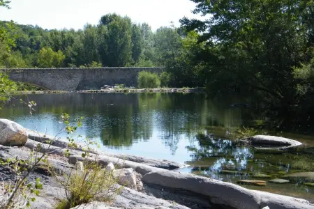 Maison rustique au bord du Lignon, La Souche : photo 24