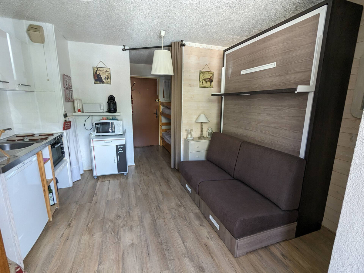 Studio cabine 3 pers. avec balcon Ouest à Valloire - Photo 1
