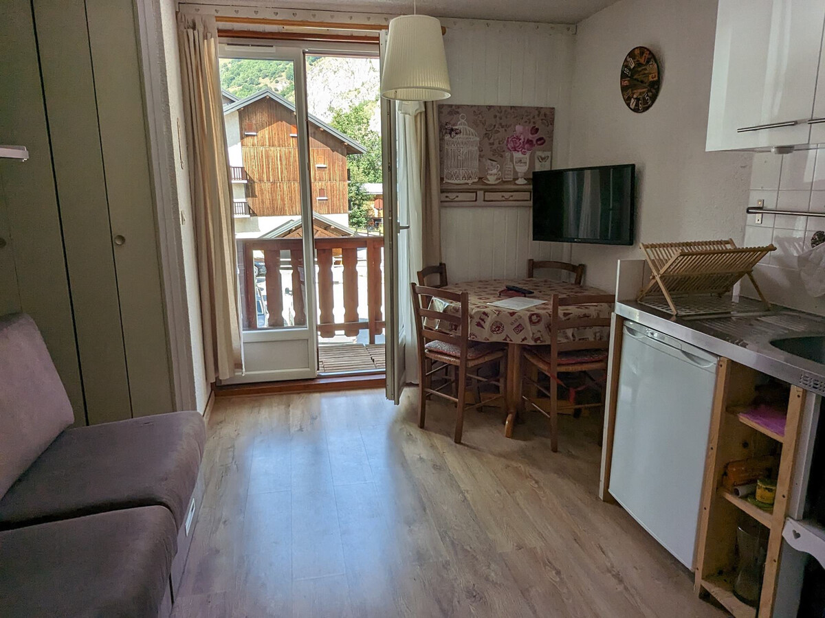 Studio cabine 3 pers. avec balcon Ouest à Valloire - Photo 2