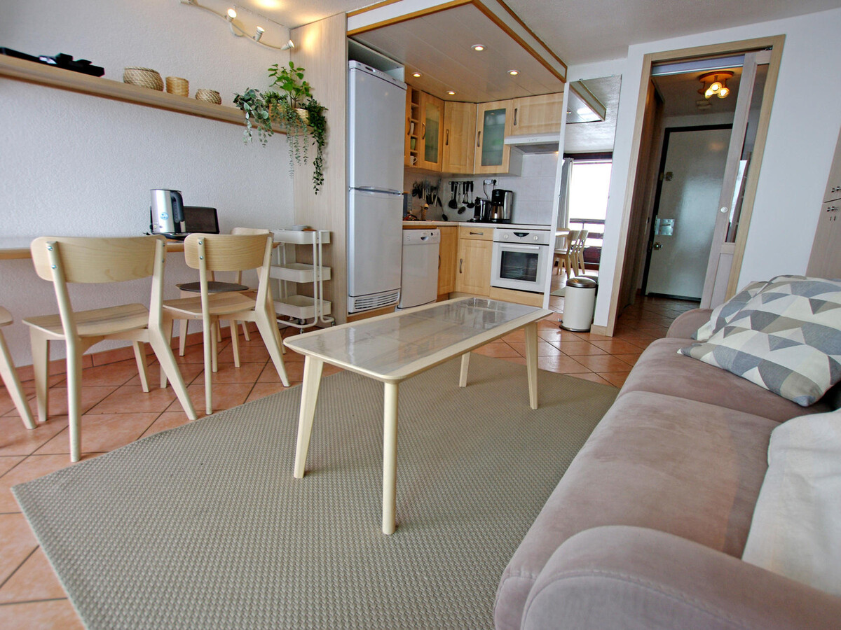 Studio rénové 4 pers, balcon vue lac à Tignes - Photo 1
