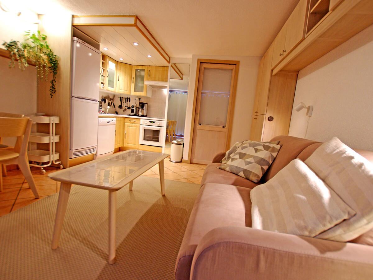 Studio rénové 4 pers, balcon vue lac à Tignes - Photo 2