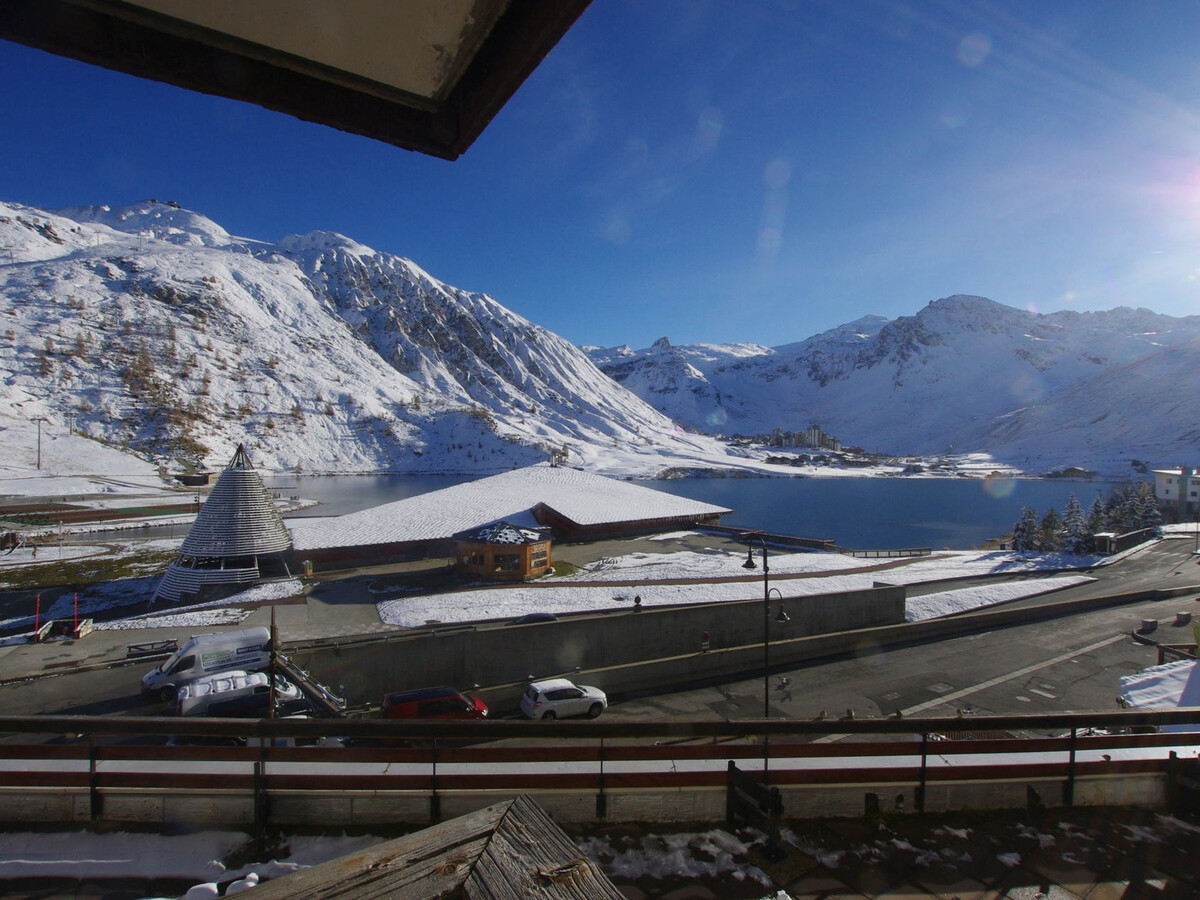 Studio rénové 4 pers, balcon vue lac à Tignes - Photo 6