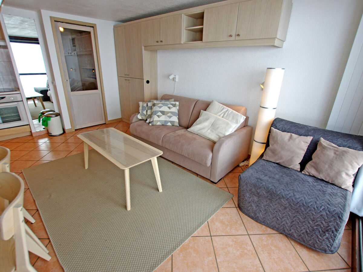 Studio rénové 4 pers, balcon vue lac à Tignes - Photo 8