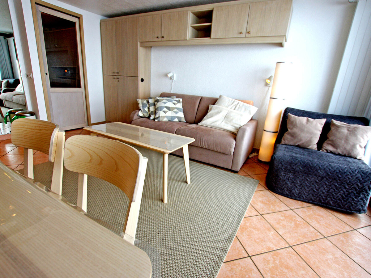 Studio rénové 4 pers, balcon vue lac à Tignes - Photo 12