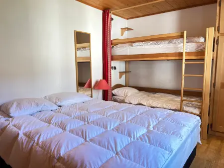 Appartement 3 étoiles, terrasse 30 m² sur les pistes, Les Gets : photo 4