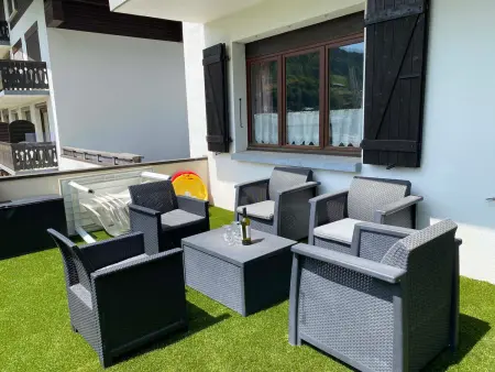 Appartement 3 étoiles, terrasse 30 m² sur les pistes, Les Gets : photo 7